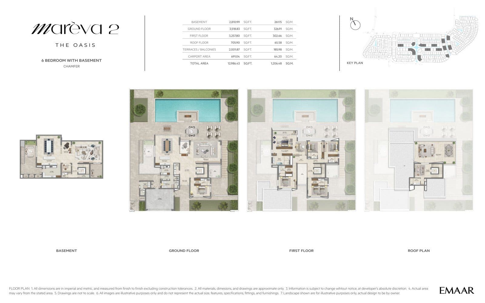 6 Bedroom Villa with Basement